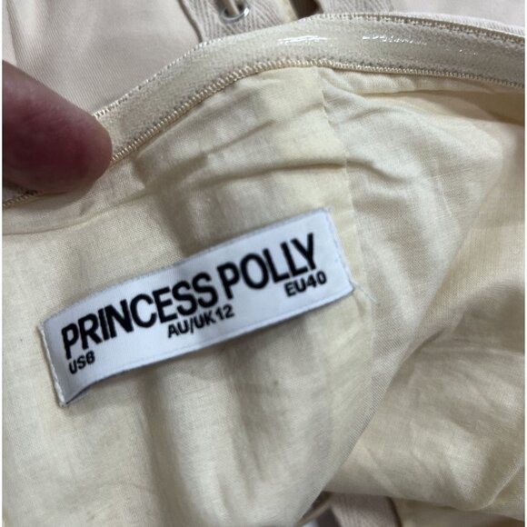 Princess Polly Eden Lace Up Corset in Cream - Picture 4 of 4